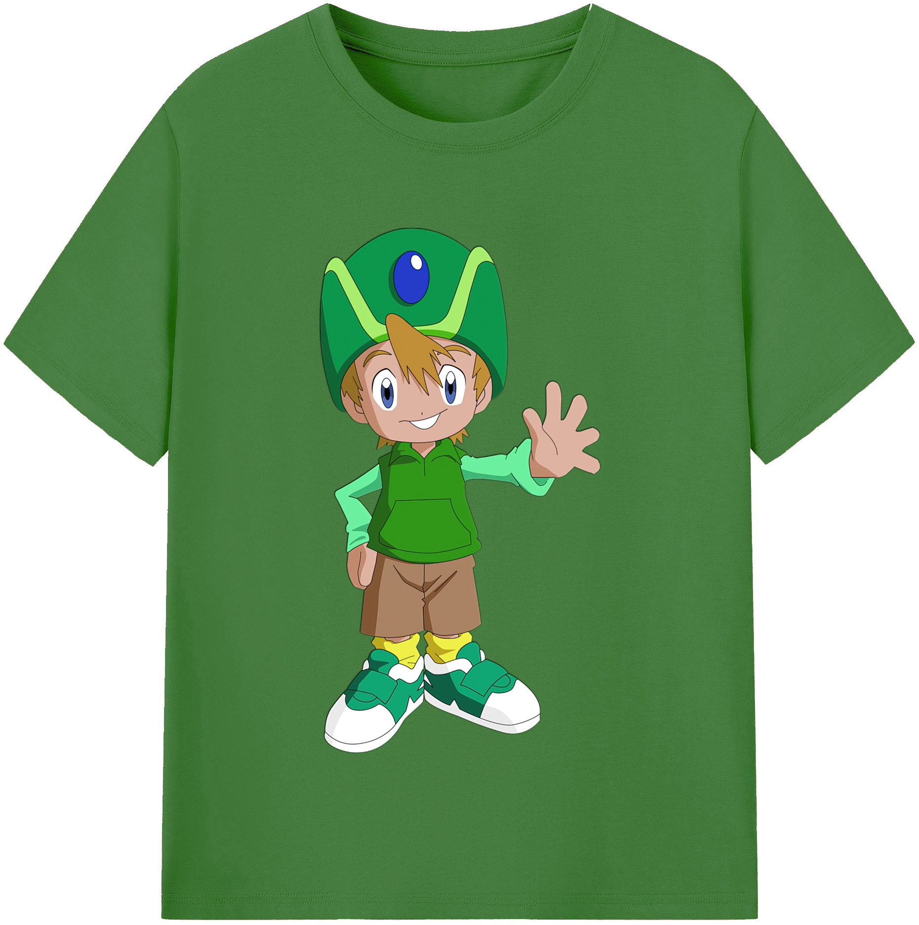 （画像用） Digimon デジタルモンスター/デジモン レディースカジュアルプリントTシャツ（綿100％）